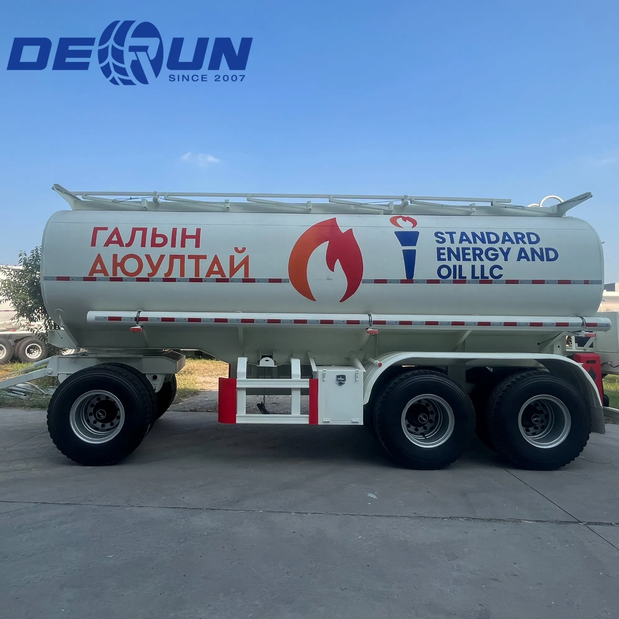 Wholesale Fuel/Oil/Chemical Tanker Trailer 40000/45000 Liters Bulk Liquid Transporter