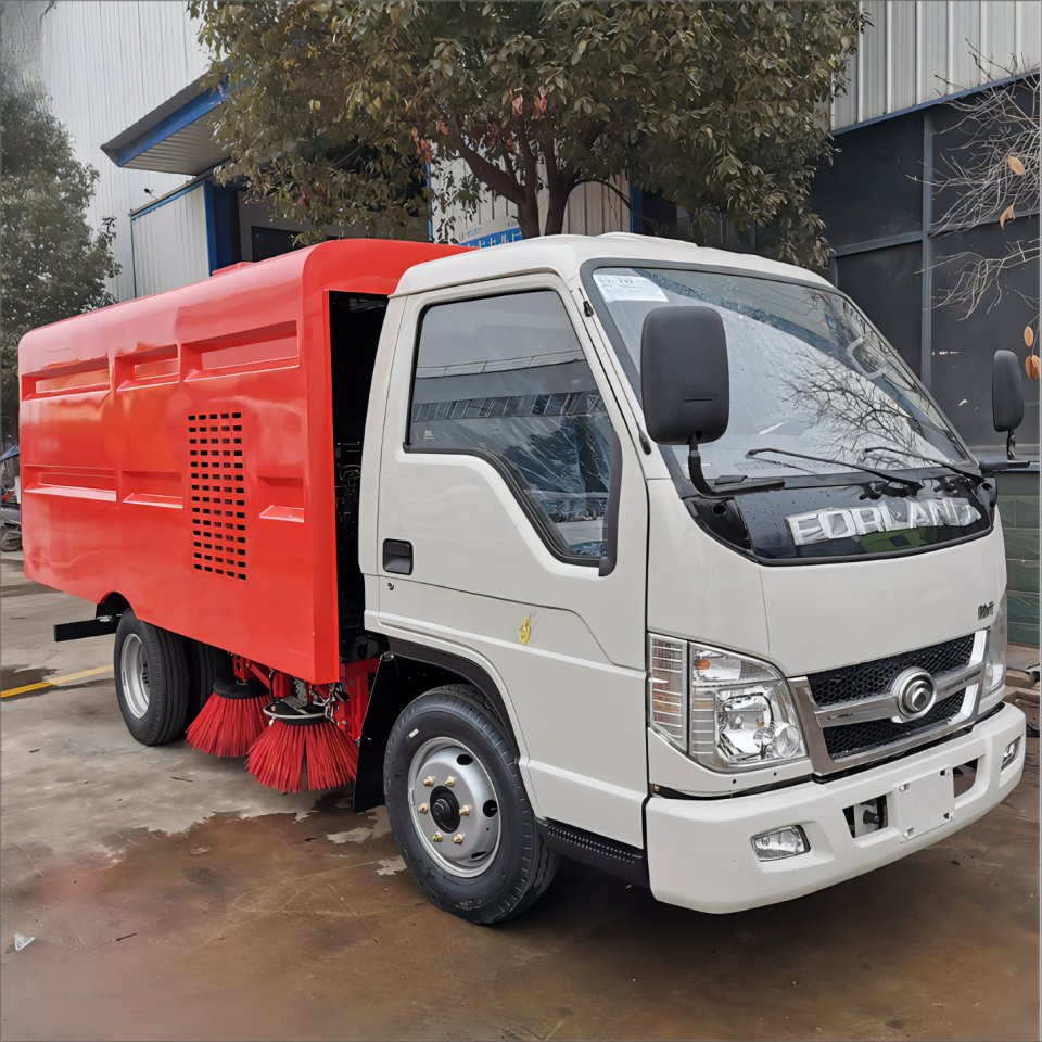 Sweeper Truck Street Concrete Road Cleaning Machine Floor Sweeper Truck for Sale
