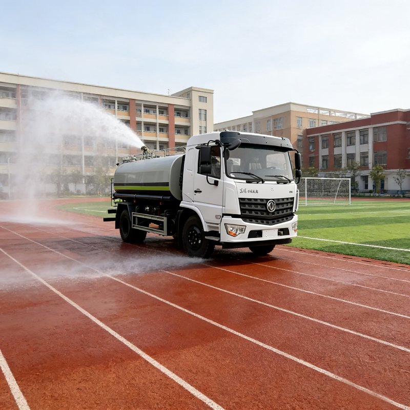 Dongfeng 10-12ton Water Bowser Truck Uesd Water Green Belts, Lawns, Trees and Flowers for Maintenance