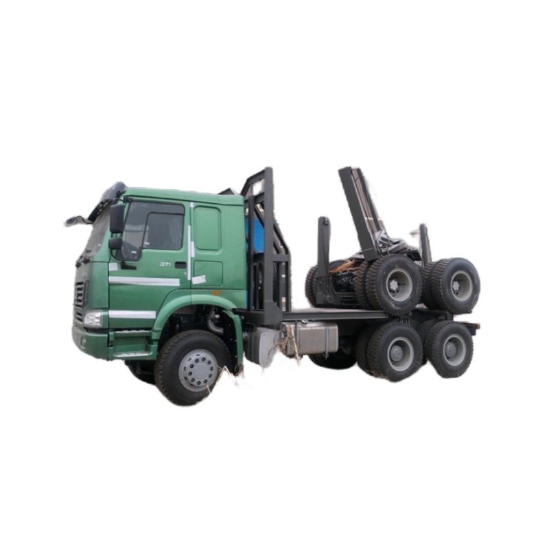 Sinotruk HOWO N7 Nx Tx T7 T5g Sitrak 380HP 400HP 440HP 3 Axles 6X6 off Road Logging Truck Wood Transport Vehicle Semi Trailer Lumber Log Truck