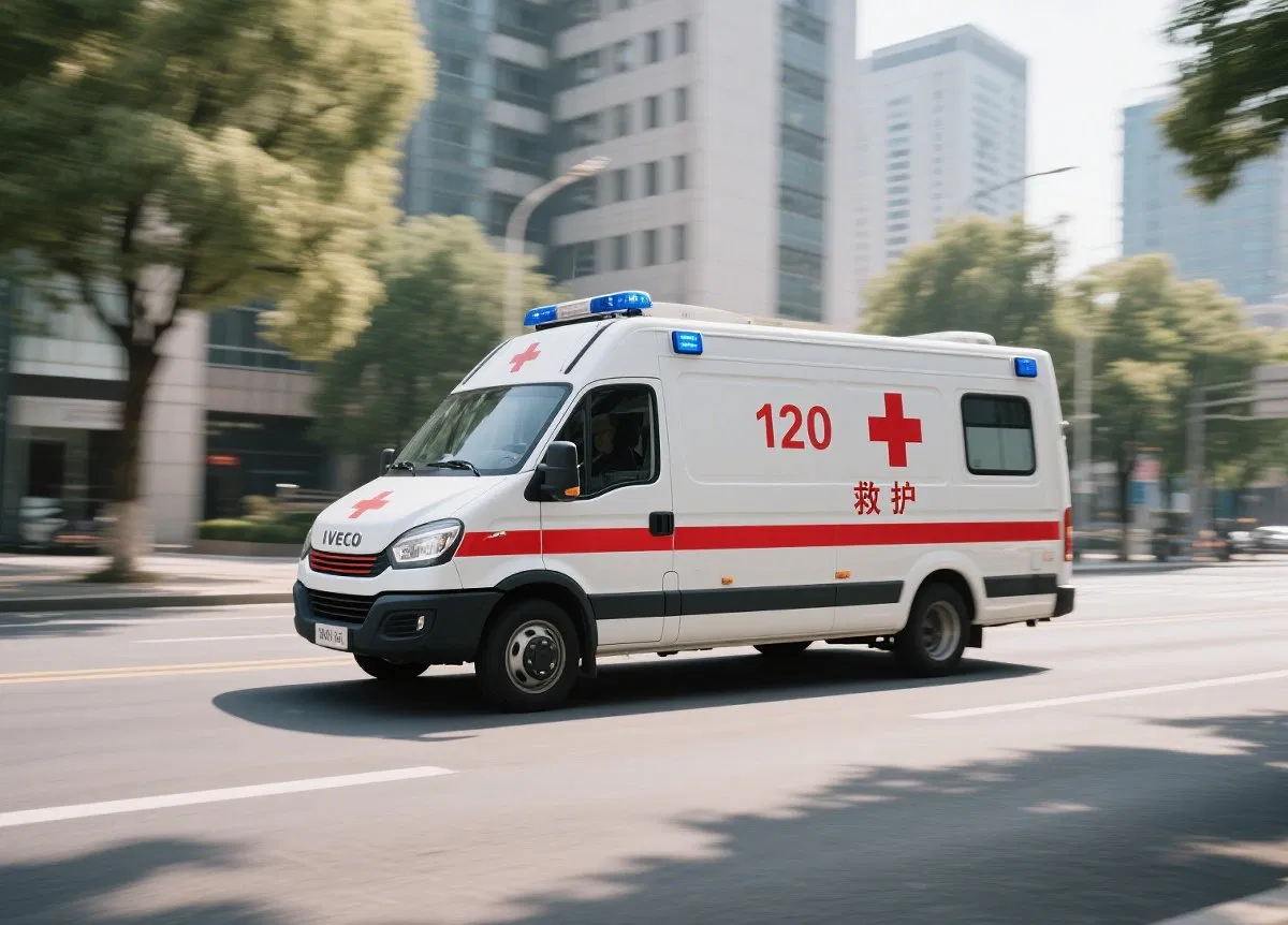 Advanced Medical Ambulance Vehicle for Emergency Services and Patient Transport