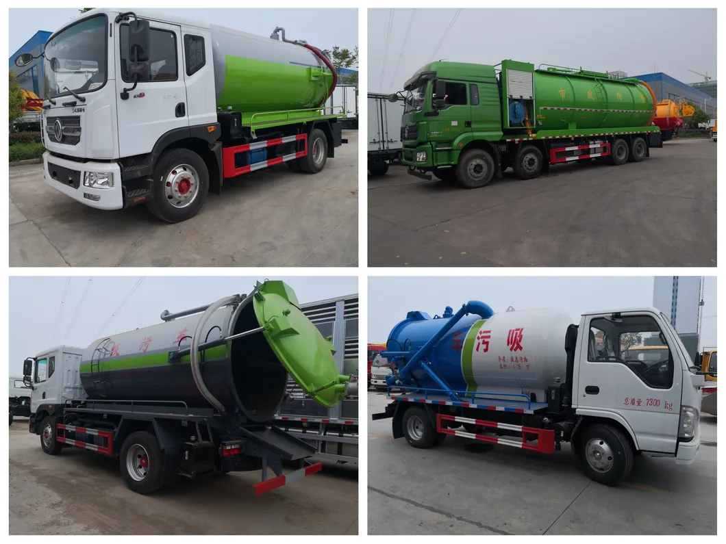 Sewage Suction Truck Options