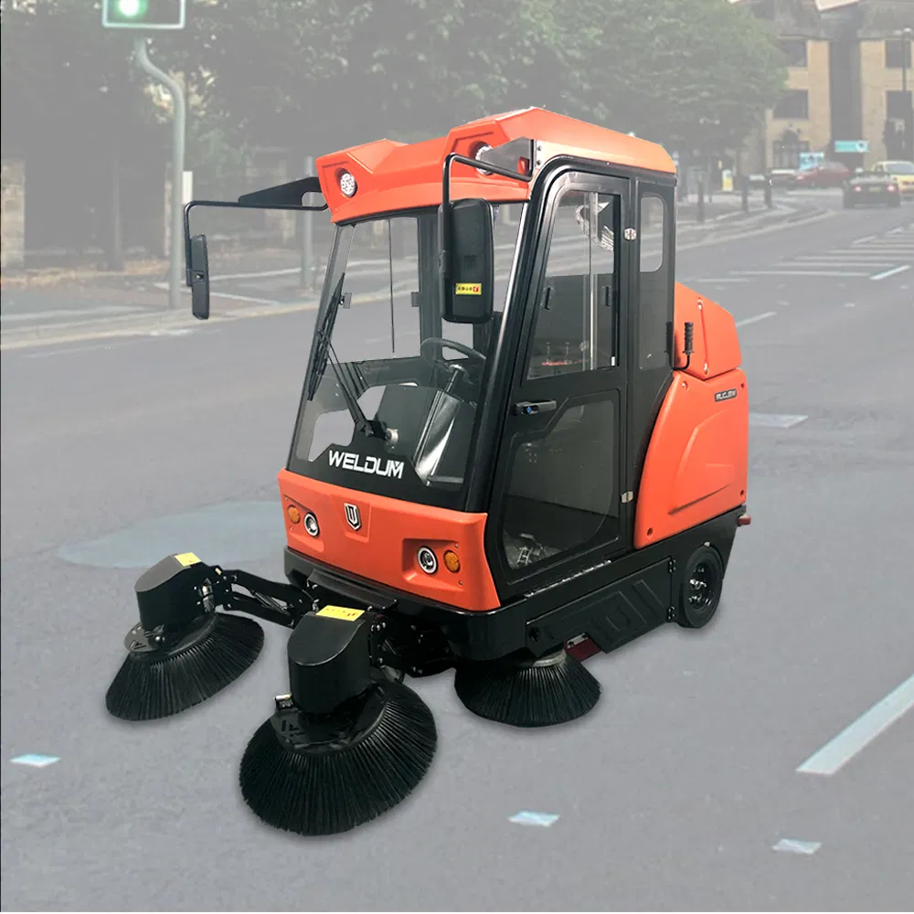 Commercial Outdoor Ride-on Cleaning Road Street Floor Sweeper