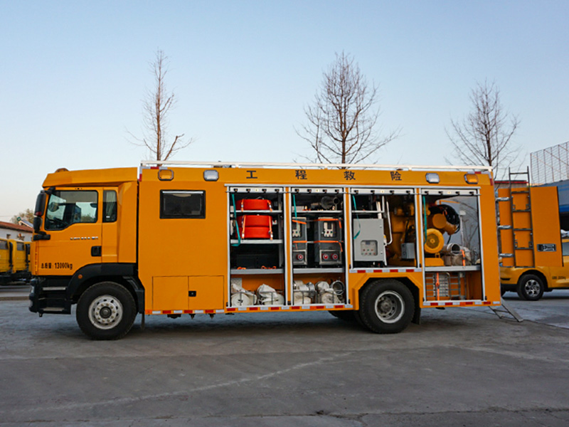 Emergency Rescue Vehicle Flood Control Command Vehicle High Flow Drainage Vehicle