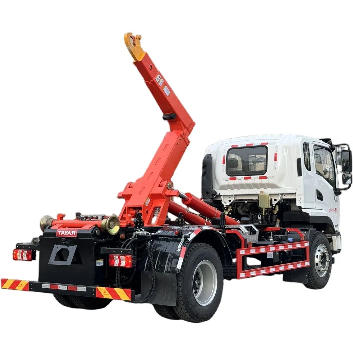 Durable Shacman Delong Short Wheelbase 18-Ton Heavy-Duty Hook Lift Garbage Truck
