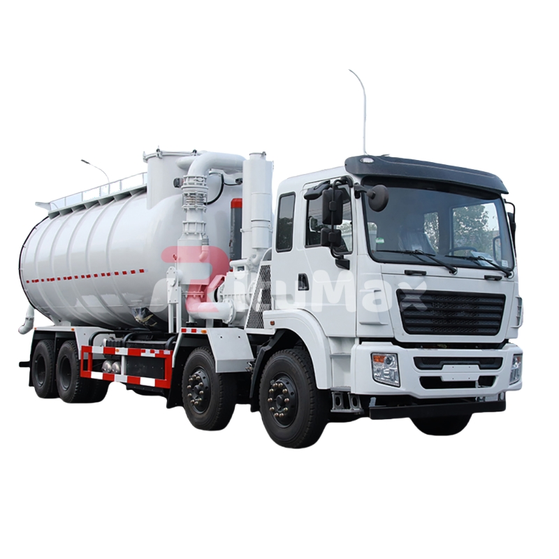 Combined High-Pressure Sewer Jetting and Vacuum Suction Truck for Pipe Cleaning and Waste Extraction