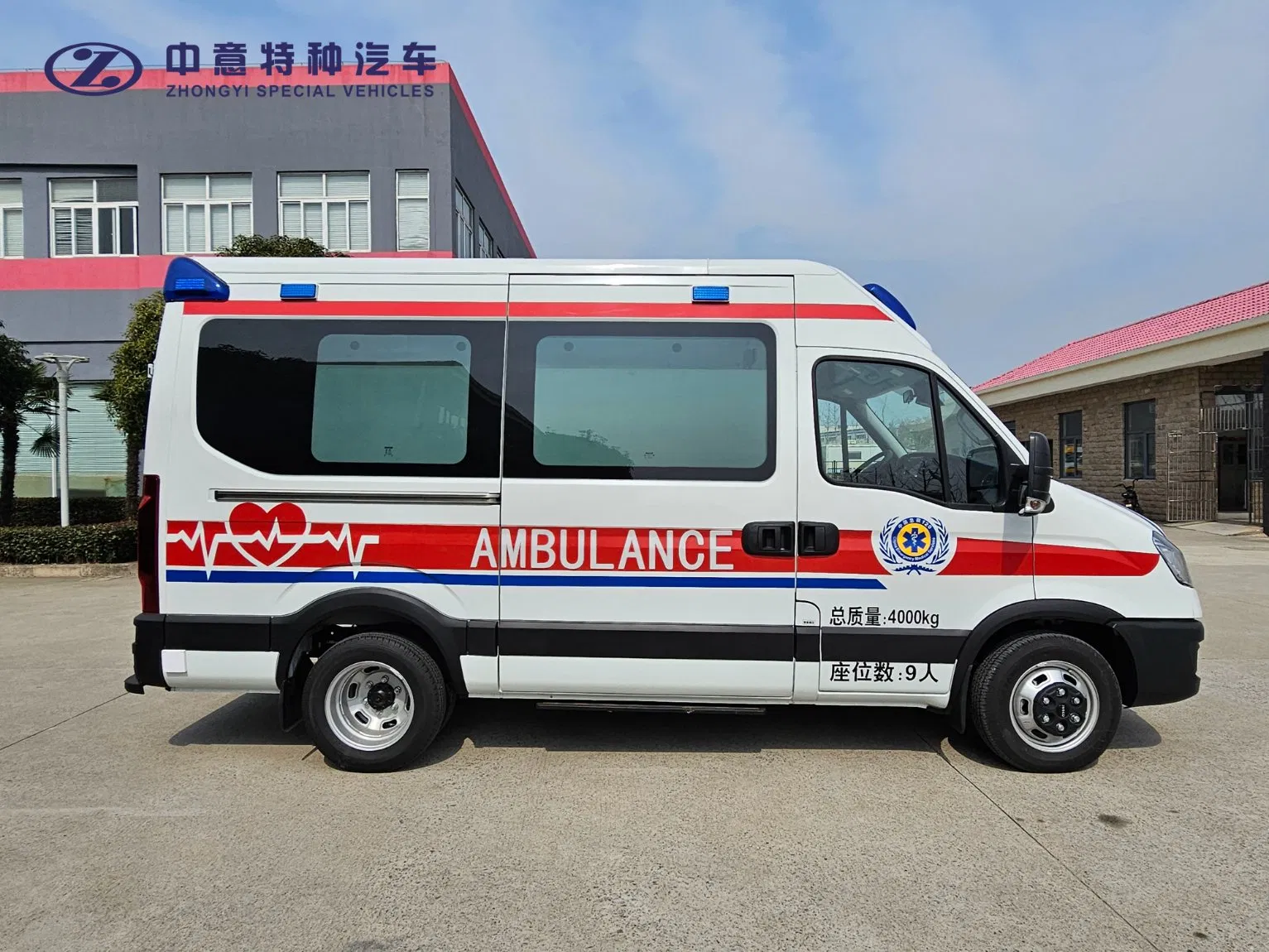 Fast Response High-Quality Szy5040xjhn6e Disaster Relief Ambulance for Long Distance Medical Transportation