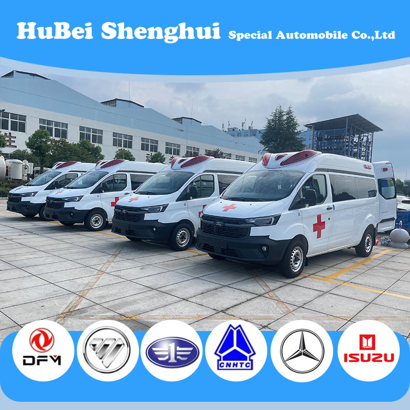 Ford Monitoring Type Gasoline Engine Ambulance New Ambulance Direct Sale From Factory