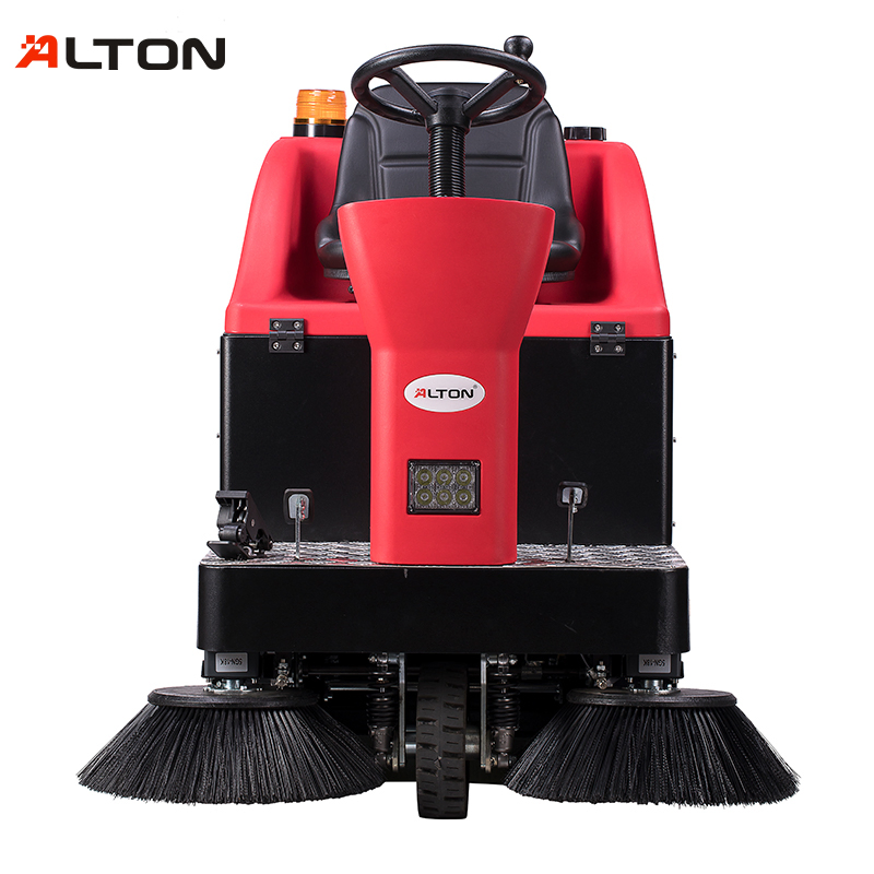 24V Ride-on Floor Sweeper Machine Brush Motor New for Mall Street Sweeper Industrial Automatic Commercial Electric Scrubber Dryer