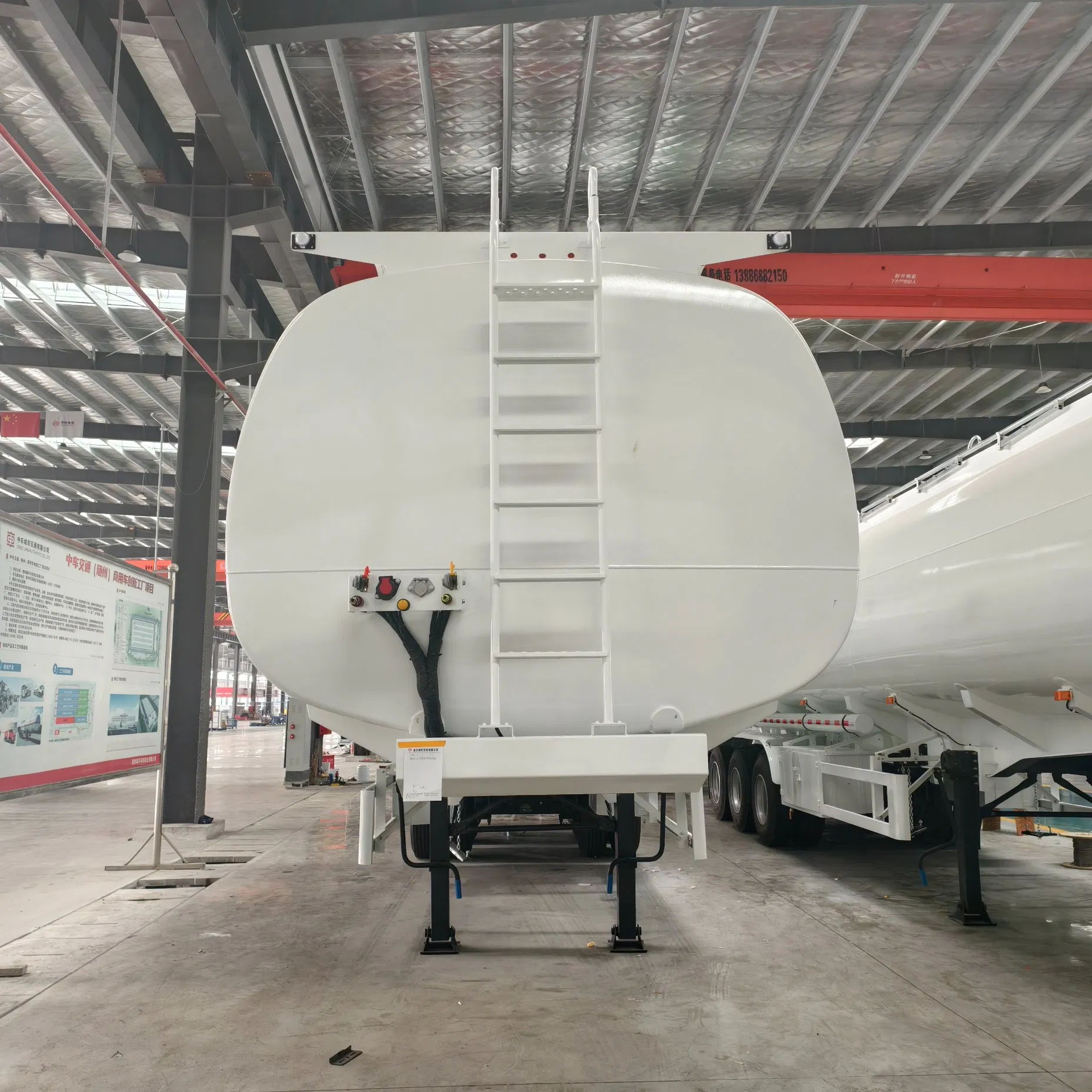 3 Axle Large Capacity Liquid Tanker Semi Trailer for Fuel Transport