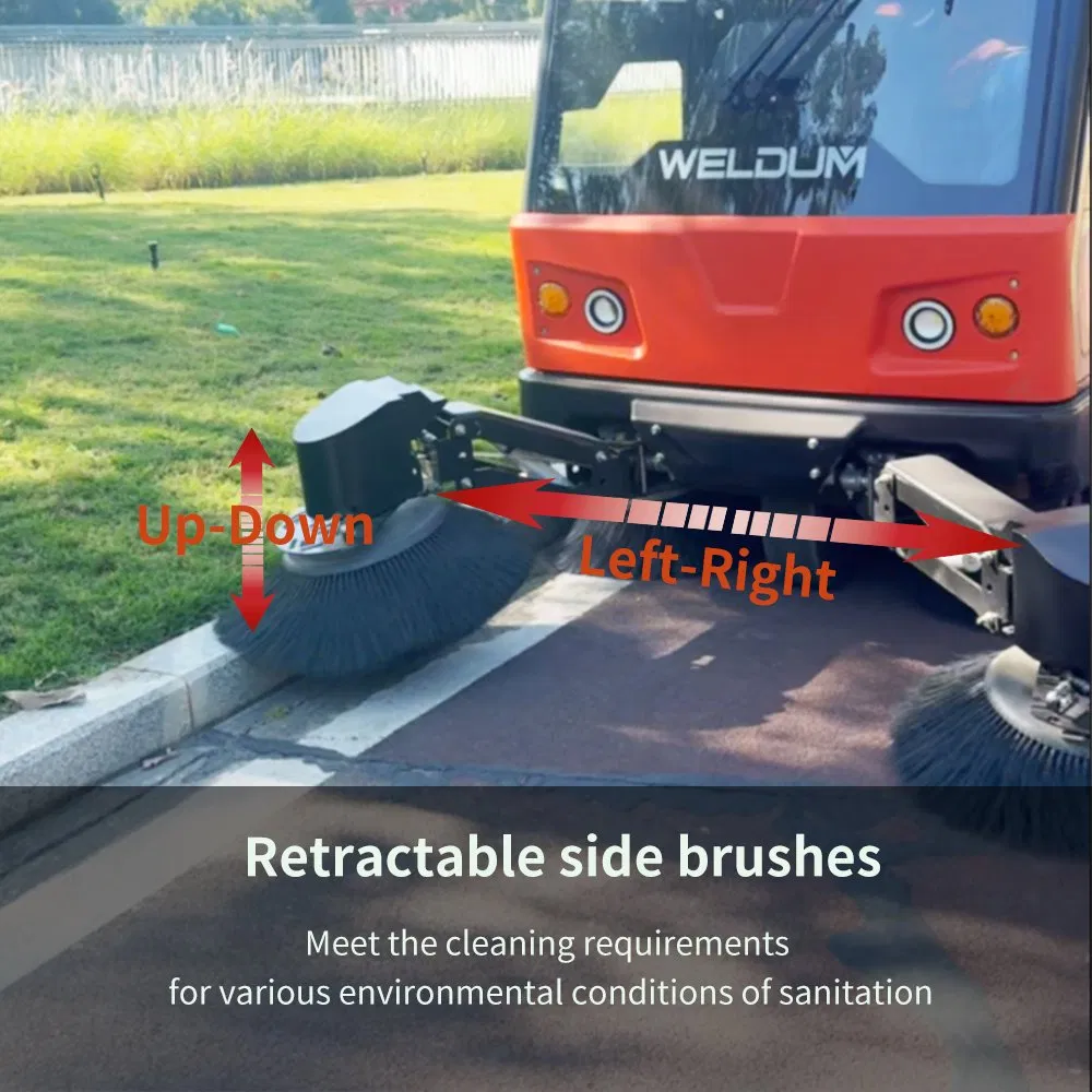 Commercial Outdoor Ride-on Cleaning Road Street Floor Sweeper