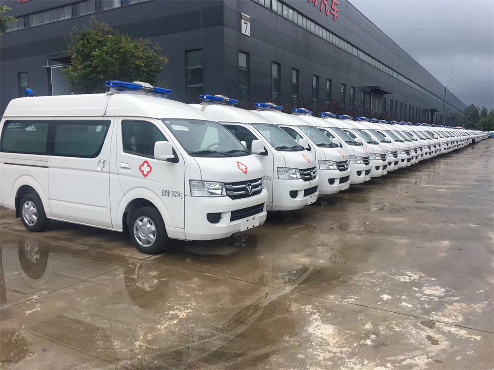 New Right Hand Drive Rhd High Roof Foton G7 Transfer Ambulance