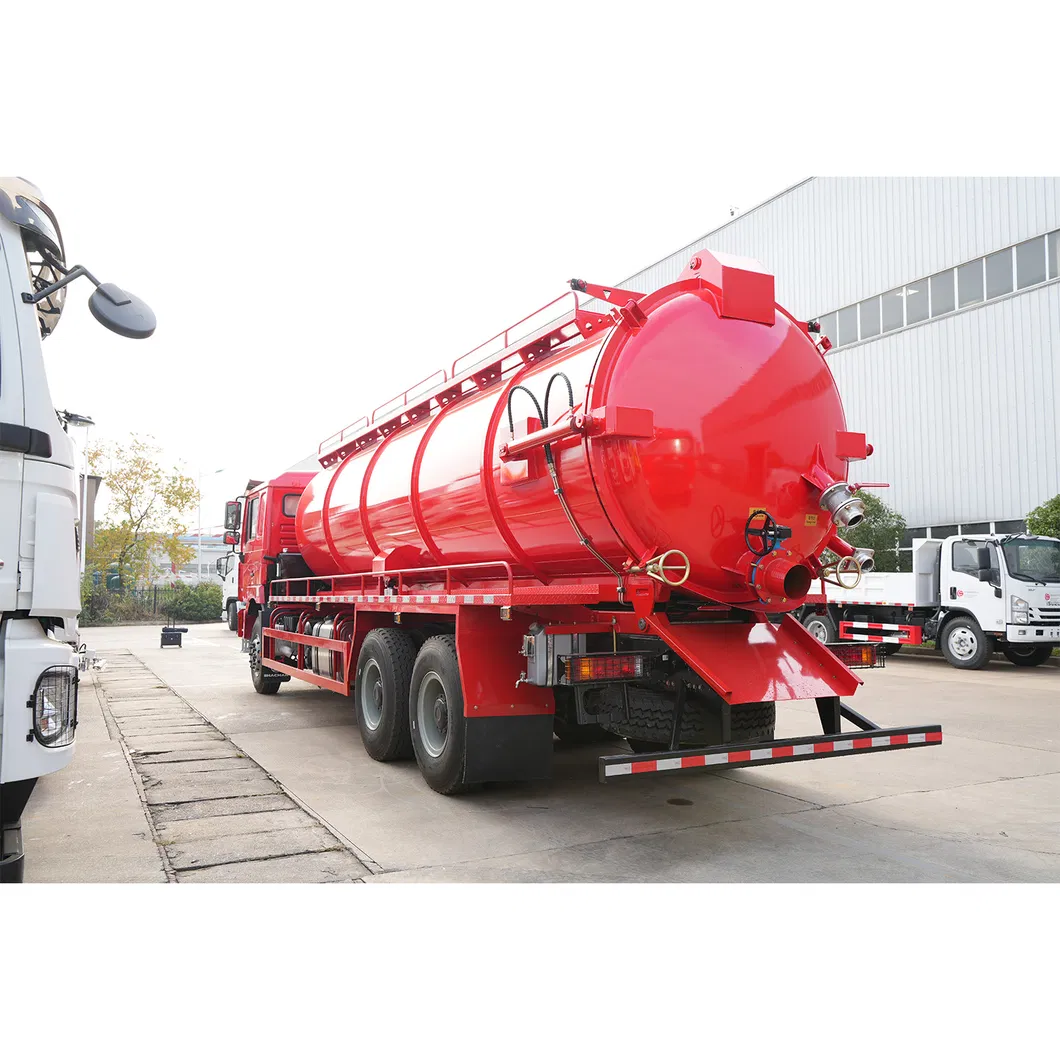 Vacuum Sewage Suction Truck 4
