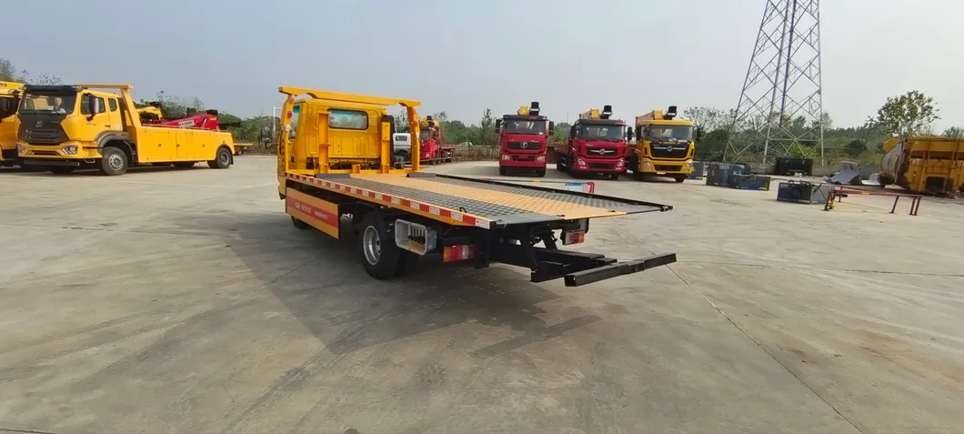 Wrecker Truck View 4