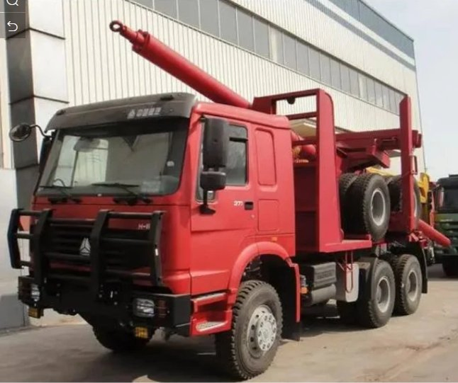 HOWO 6X6 6X4 Heavy Duty Logging Lumber Transport Truck 25-50ton Timber Log Lumber Vehicle Hot Sale