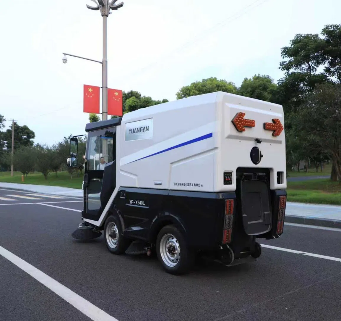 Robustly Built Street Sweeper for Heavy-Duty Municipal Cleaning