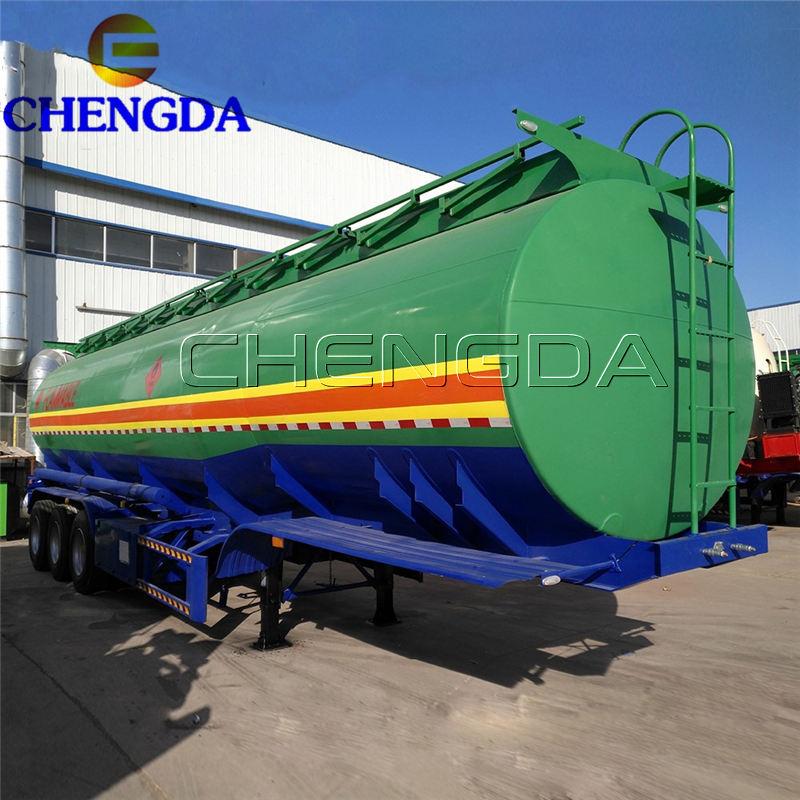 Chengda 3 Axles New 12 Wheel 48000 Liters Fuel Tanker