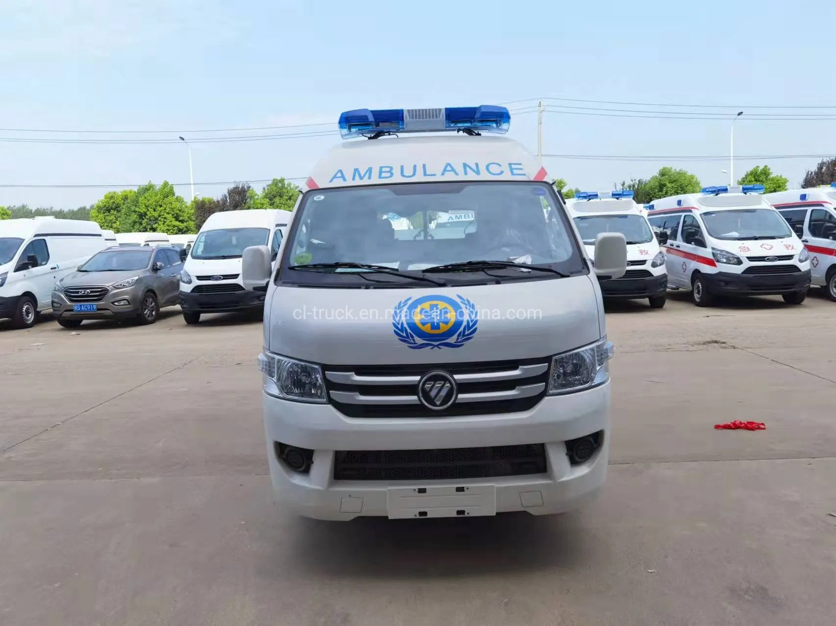 Foton Left Hand Drive Right Hand Drive G9 G7 Diesel Gasoline Ambulance
