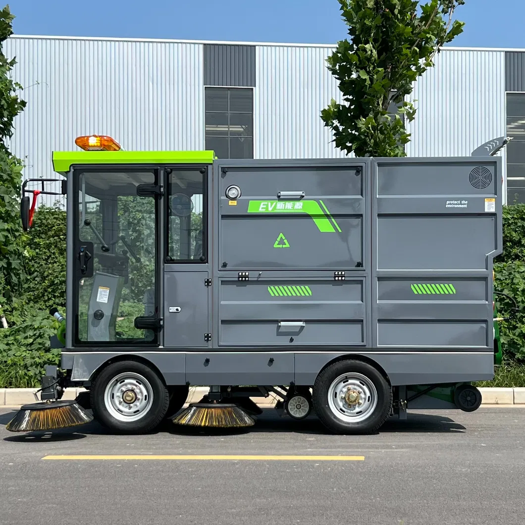 Electric Road Sweeper View 3