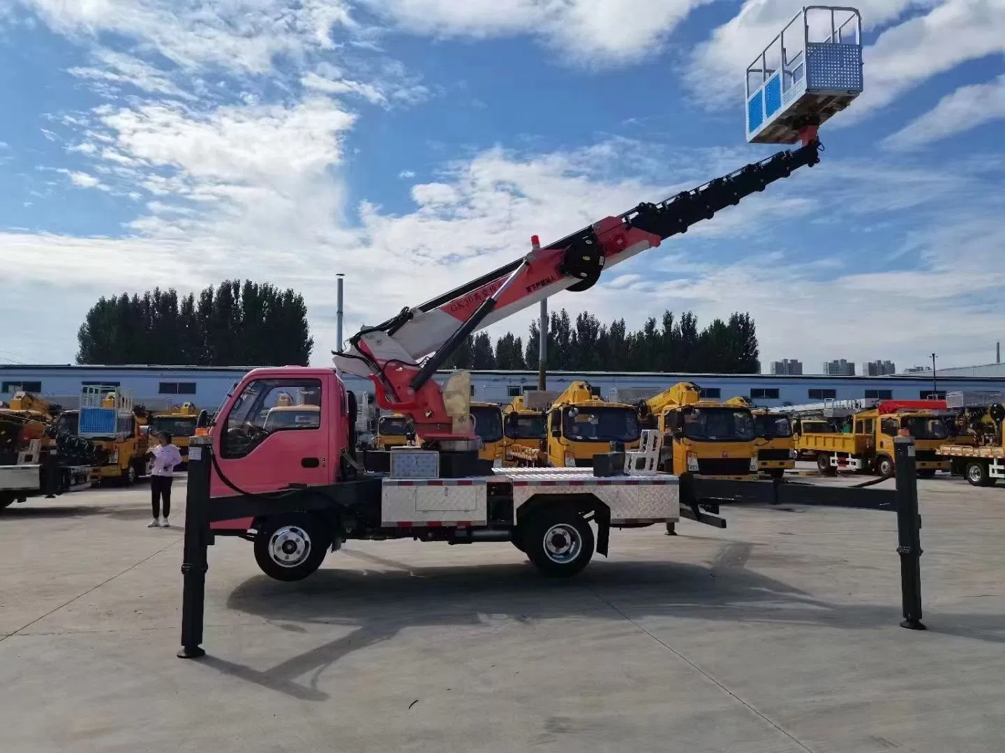 16~75m Aerial Work Platform Isuzu, Aerial Work Platform Truck, Industrial Aerial Work Platform
