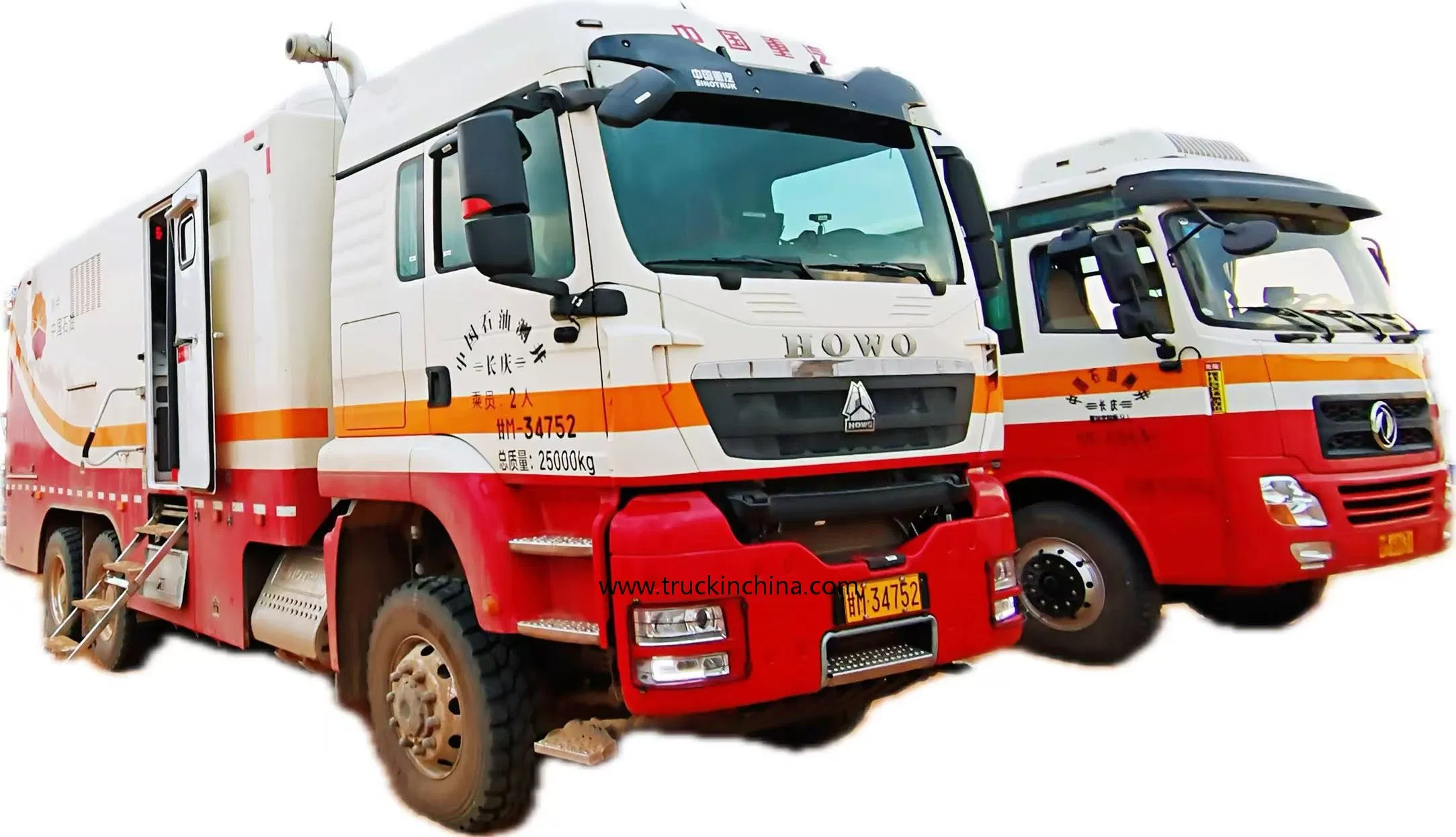 Sinotruck HOWO Oilfield Petroleum Special Vehicle Well Wireline Logging Truck with Drillstem Testing Logging Unit