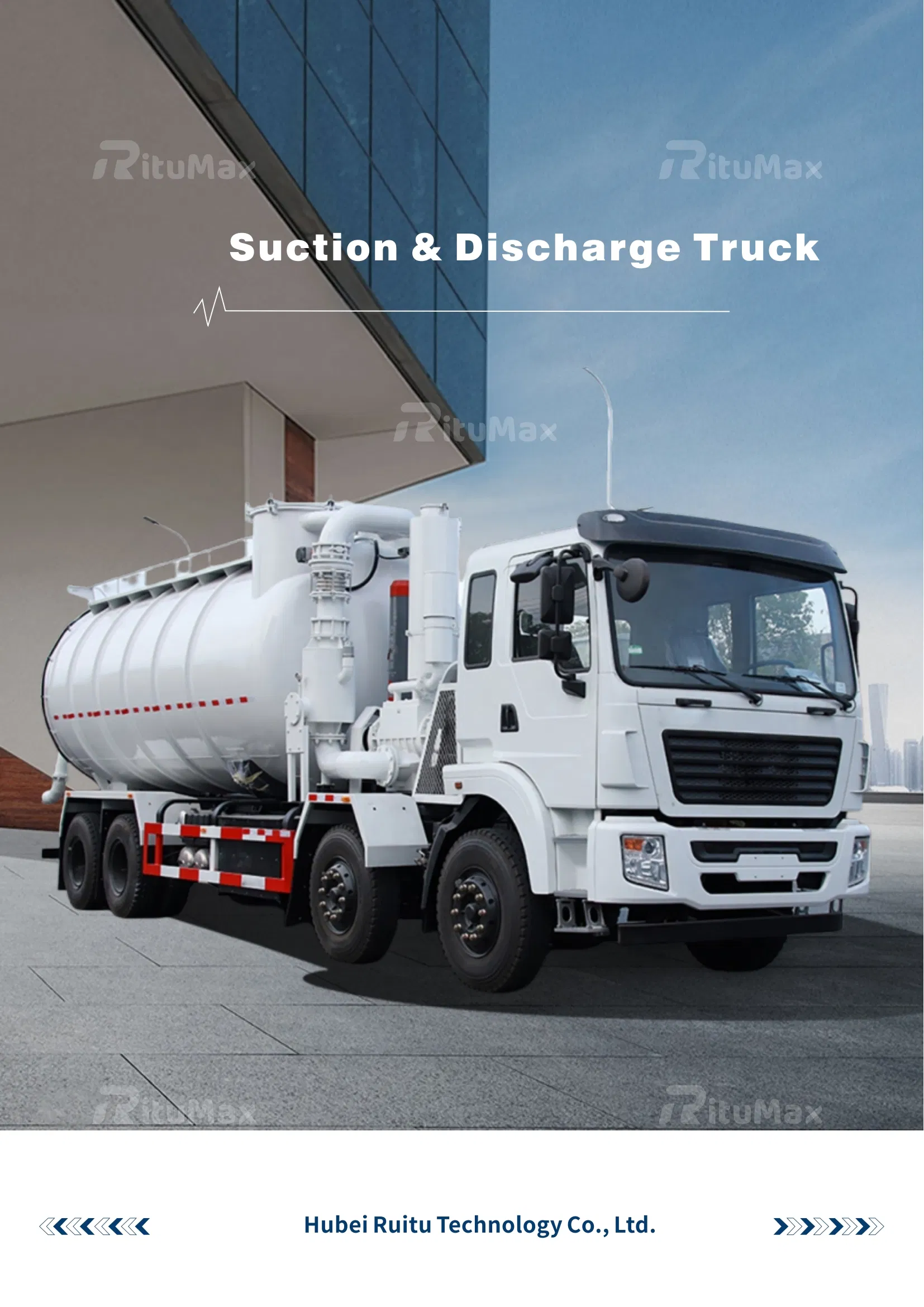 Combined High-Pressure Sewer Jetting and Vacuum Suction Truck