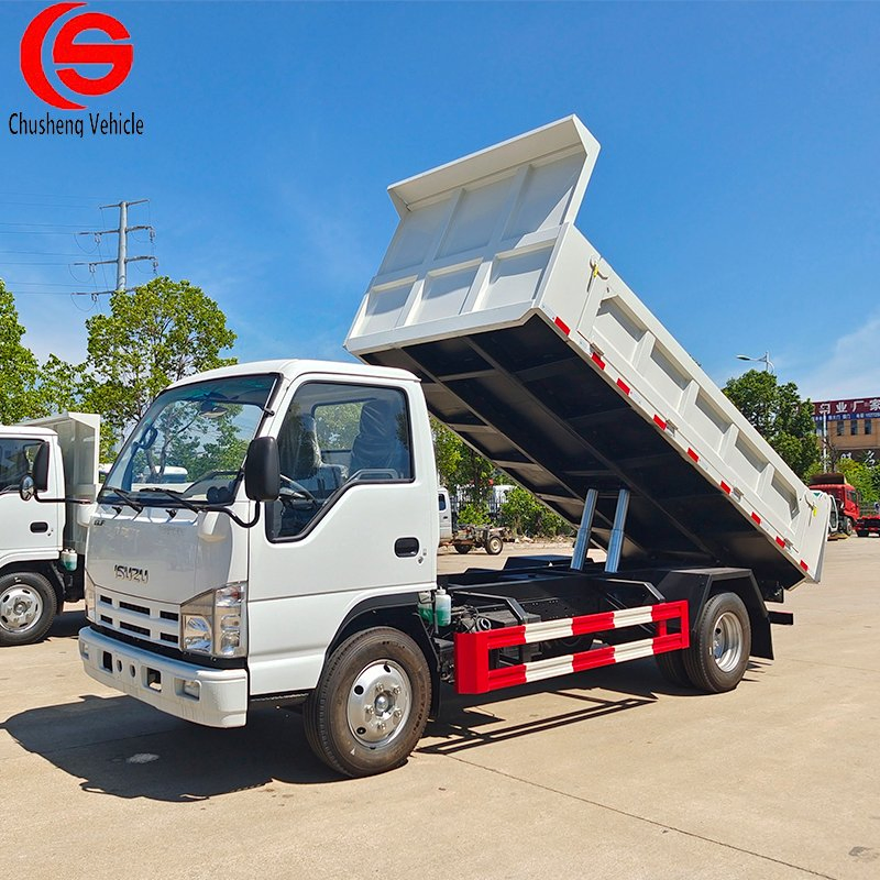 Factory Price Isuzuu 6 Wheels Small Dump Truck 5tons Mini Tipper Truck for Civil Project Construction Rubbish