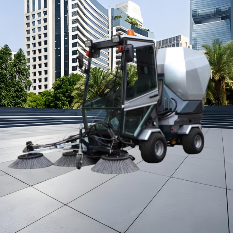 City Street Sweeper Compact Municipal Sweeper Road Cleaning Industrial Commercial Cleaning Machine Professional Street Sweeper