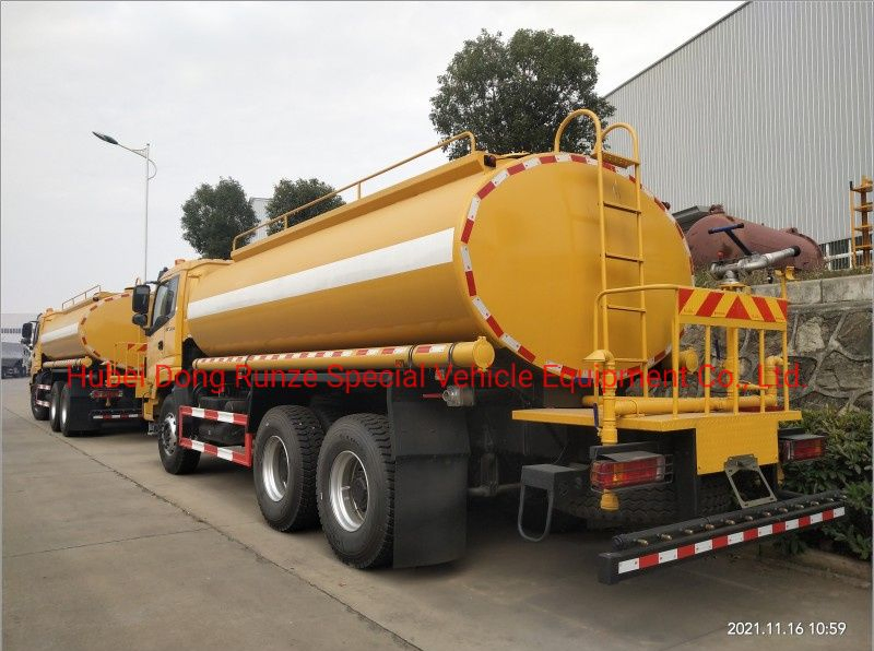 Foton 6X6 Water Bowser off Road 20t (AWD All Wheels Drive PTO Pump Carbon Steel or Stainless Steel Tank) with Cummins Engine