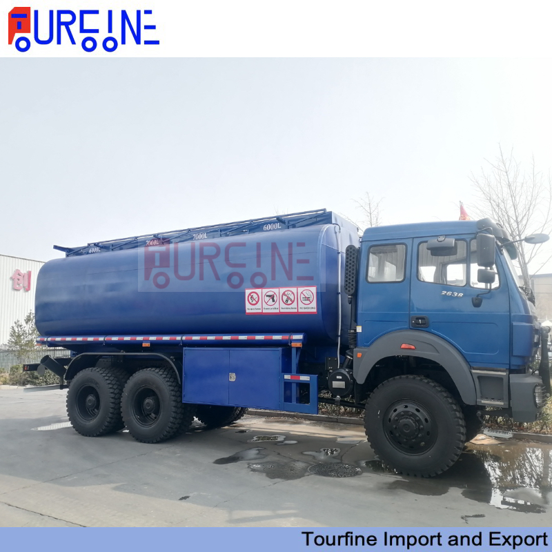 Versatile Beiben Heavy-Duty Fuel Tanker Truck for Diesel Transport Africa