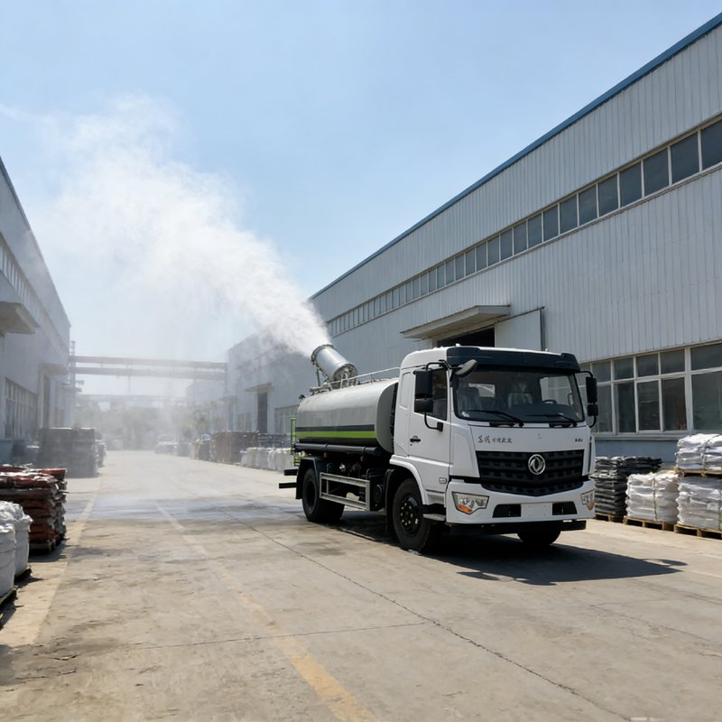 Dongfeng 10-12ton Water Bowser Truck Uesd Water Green Belts, Lawns, Trees and Flowers for Maintenance