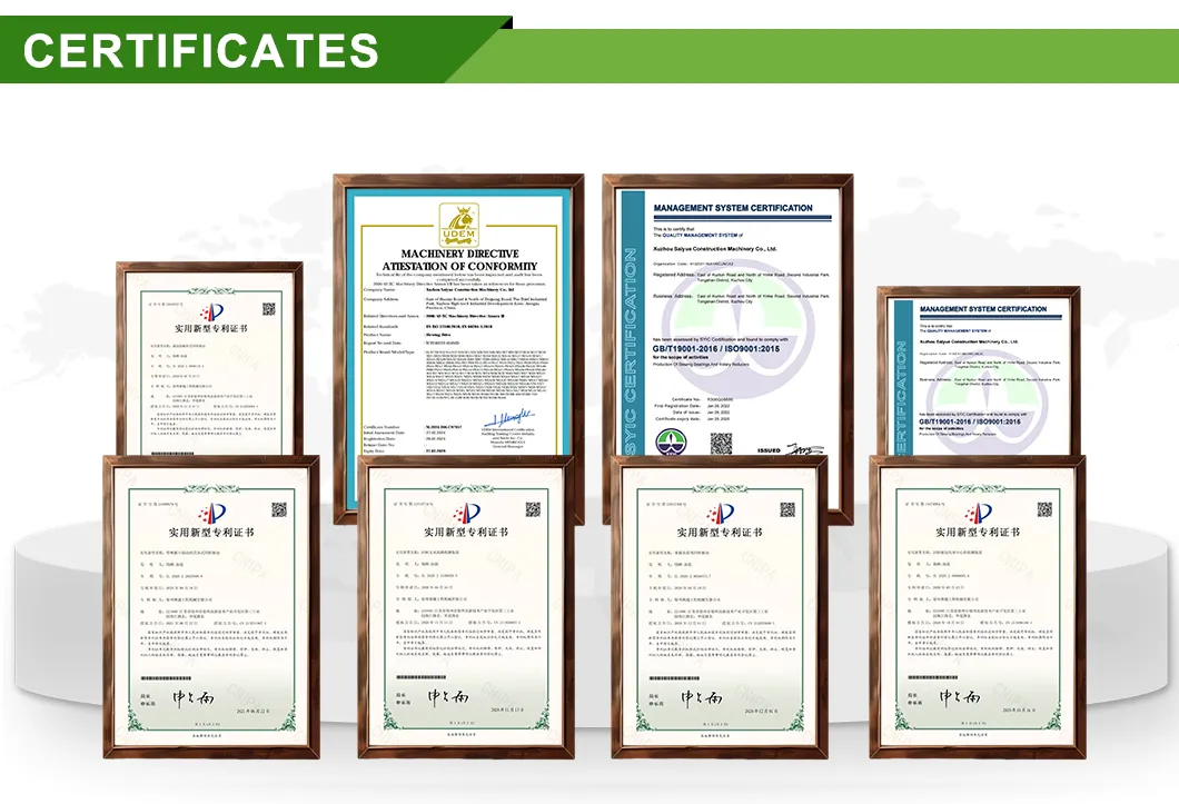 Certifications