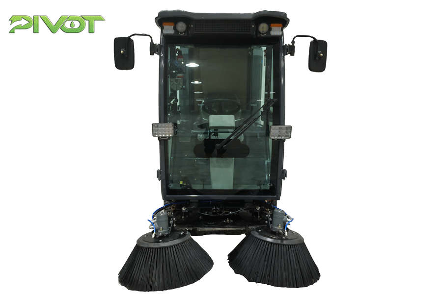 Ride on Electric Street Road Floor Sweeper Powered by Li-Battery/ Sweeping Truck