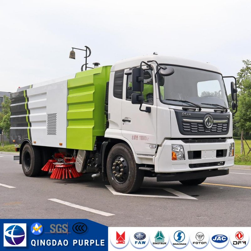 Cleaning Truck Mounted Vacuum Road Sweeper Truck Street Cleaning Vehicle Sweeper