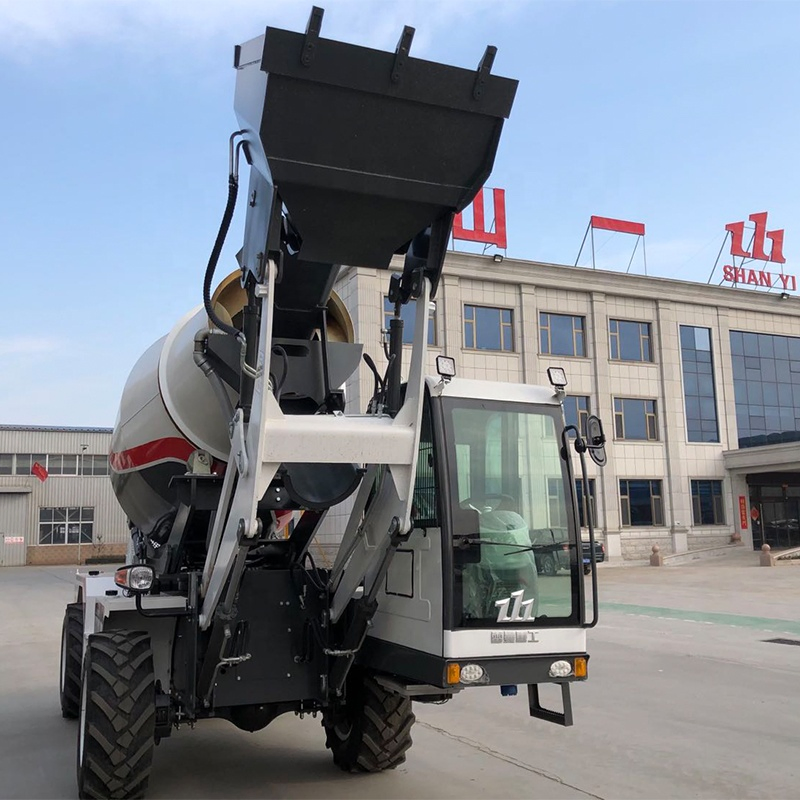 Mini Mobile Self-Loading Concrete Mixer Truck Cement Mixer Pump Price