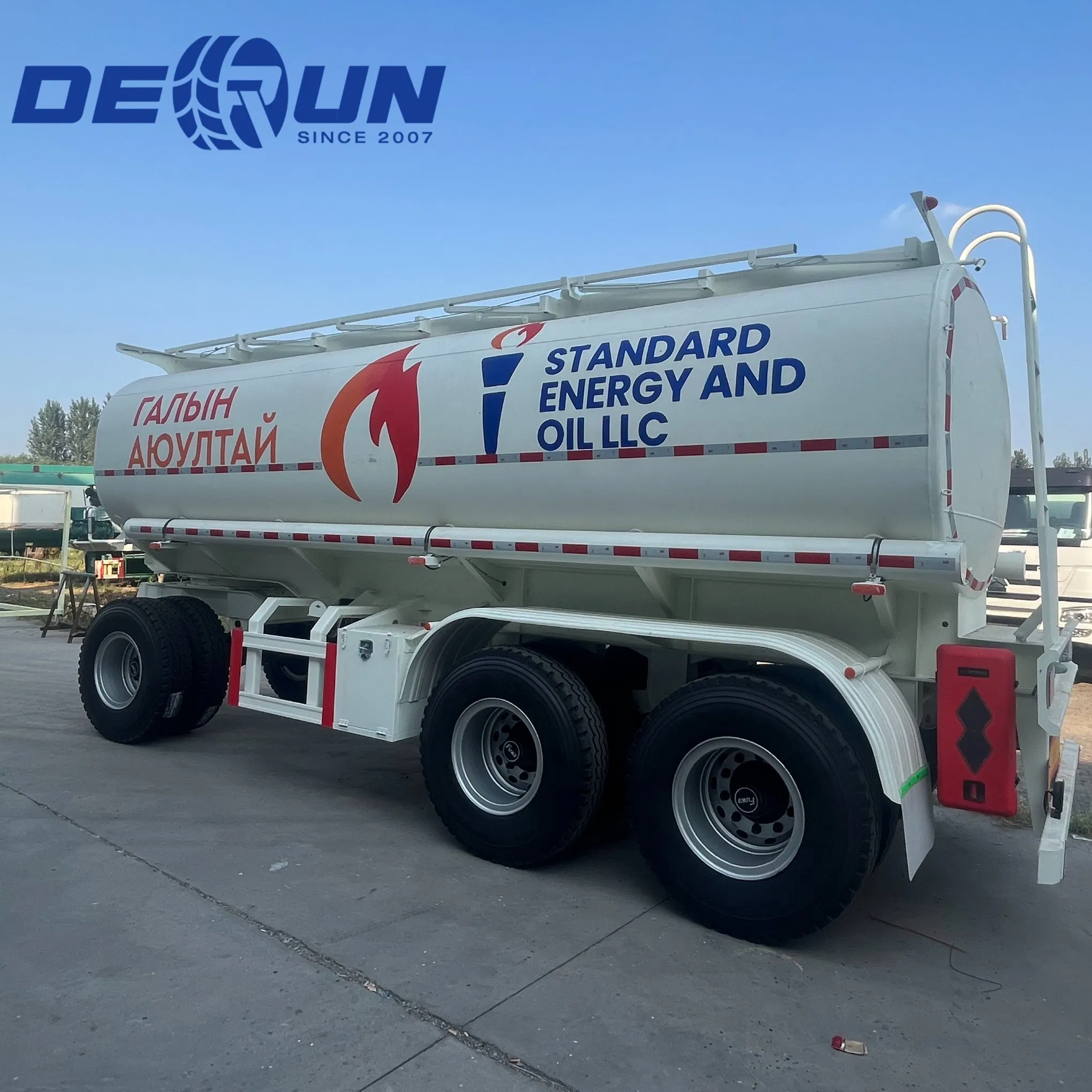 Wholesale Fuel/Oil/Chemical Tanker Trailer 40000/45000 Liters Bulk Liquid Transporter