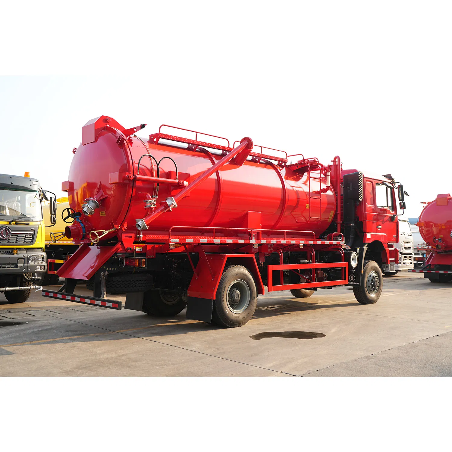 4X2 6X2 6X4 Vacuum Sewage Suction Truck Vacuum Sewing Truck