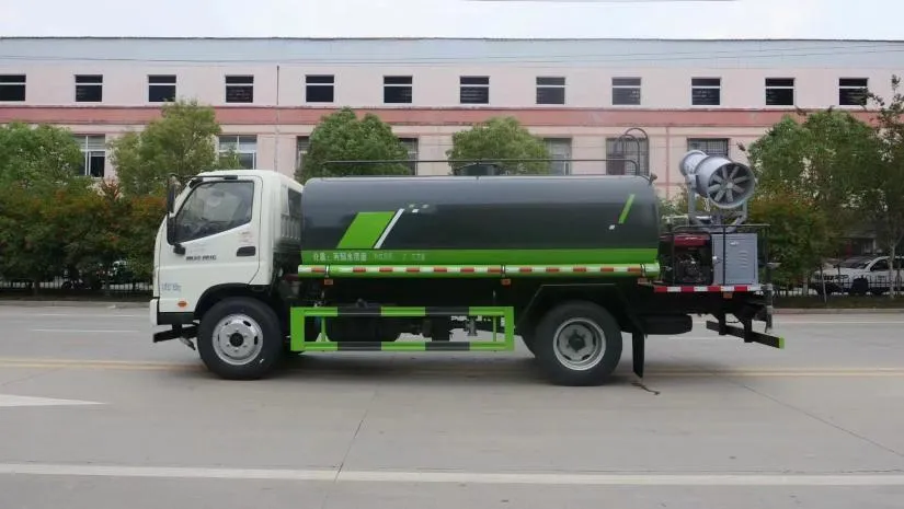 Water Tank Truck View 6