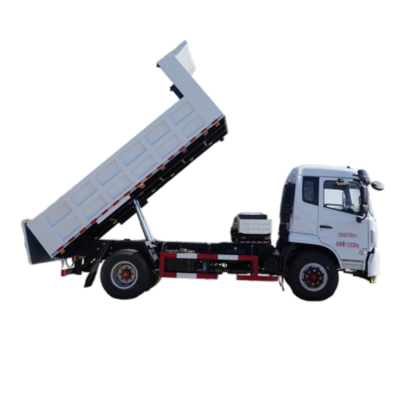 Robust Slag Transport Vehicle with Reinforced Cargo Body for Safe Transport of Solid Waste in Large Scale Engineering Projects