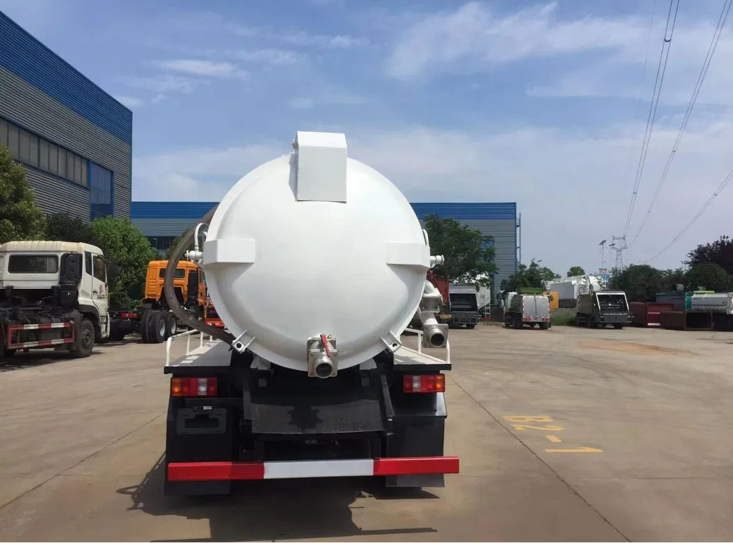 Reliable HOWO/JAC/Dongfeng/Foton 5000 Liters Vacuum Sewage Sewing Truck 5 Ton Small Size Vacuum Truck 5m3 Vacuum Sewage Suction Tanker Truck