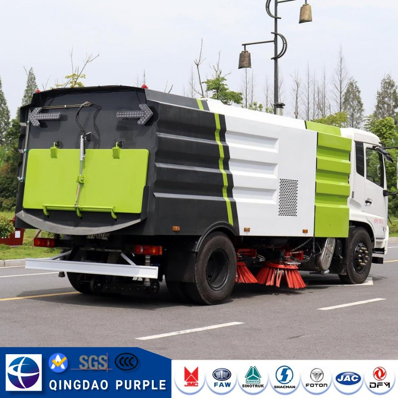 Cleaning Truck Mounted Vacuum Road Sweeper Truck Street Cleaning Vehicle Sweeper