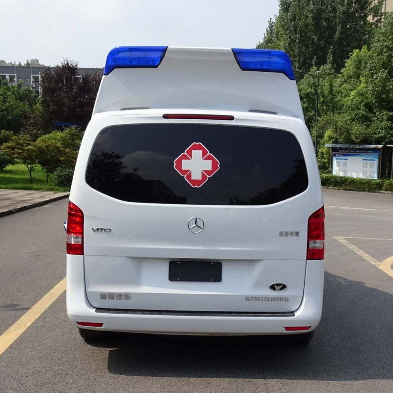 Emergency Ambulance Vehicle - Fully Equipped for Medical Rescue &amp; Patient Transport Advanced Life Support Ambulance for Critical Patient Transfer