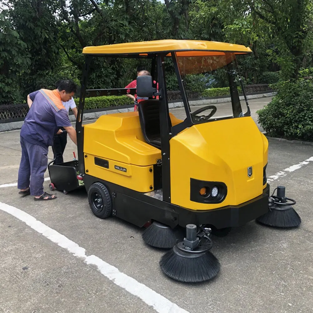 ISO CE Industrial Park Lot Driving Street Road Floor Cleaning Sweeper