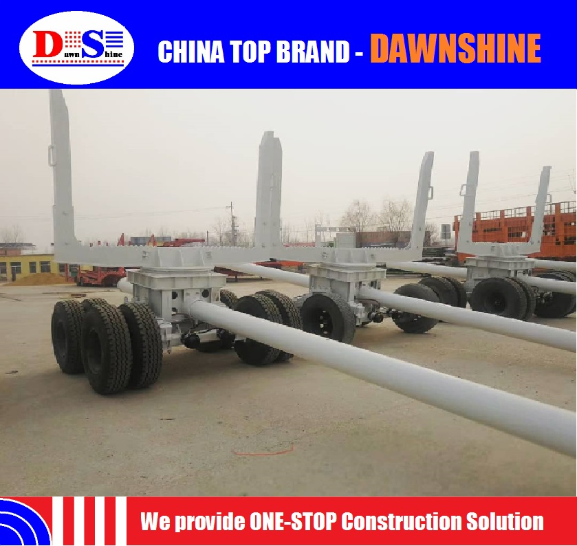 Beiben North Benz Logging Trucks with Special Piggyback Trailer