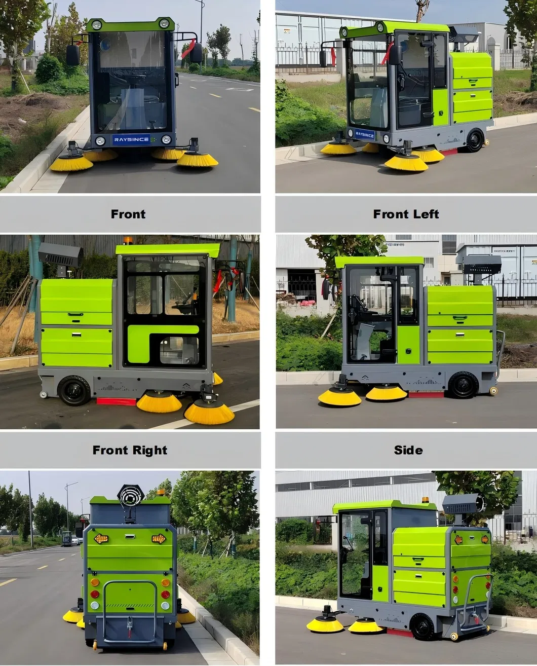 Floor Sweeper Detailed View