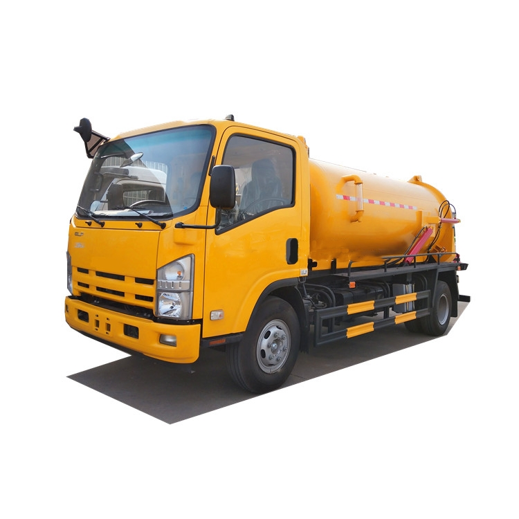 Isuzu 700p 4X2 6000liter/6cbm/6m3/6ton/6000L Vacuum Sewage Suction Truck