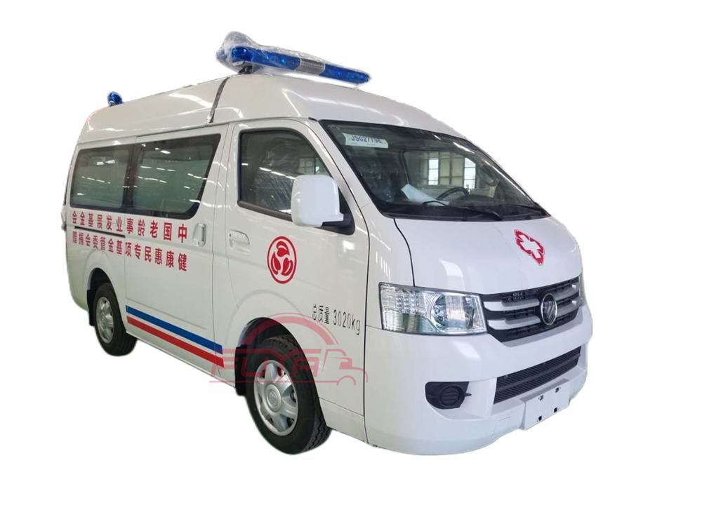 New Right Hand Drive Rhd High Roof Foton G7 Transfer Ambulance