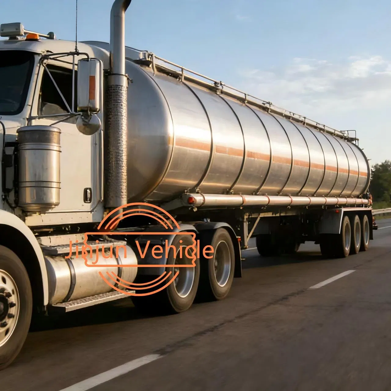 3 Axles 4 Axle 45000L 54000L 40cbm New Fuel Tanker