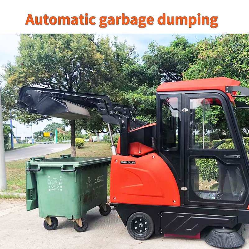 China Supplier Industrial Factory School Parking Lot Warehouse Commercial Cleaning Machine Floor Road Street Vacuum Sweeper