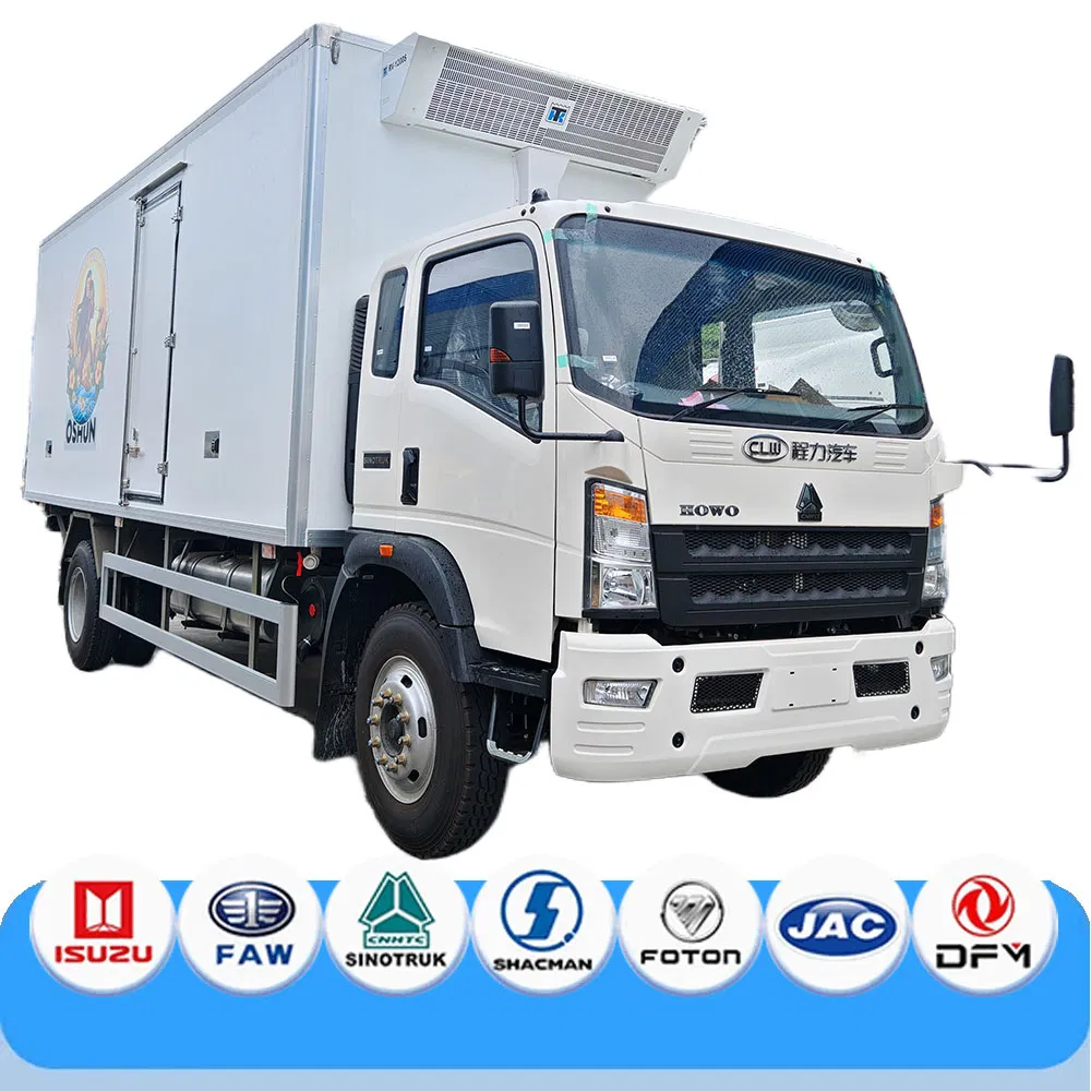 Sinotruk HOWO 8 Ton Refrigerated Truck, 20cbm Van Truck, Reefer Truck, Freezer Truck